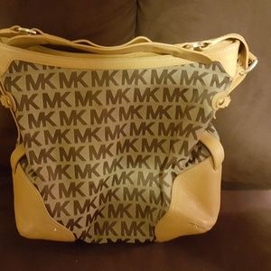 Yellow MK purse